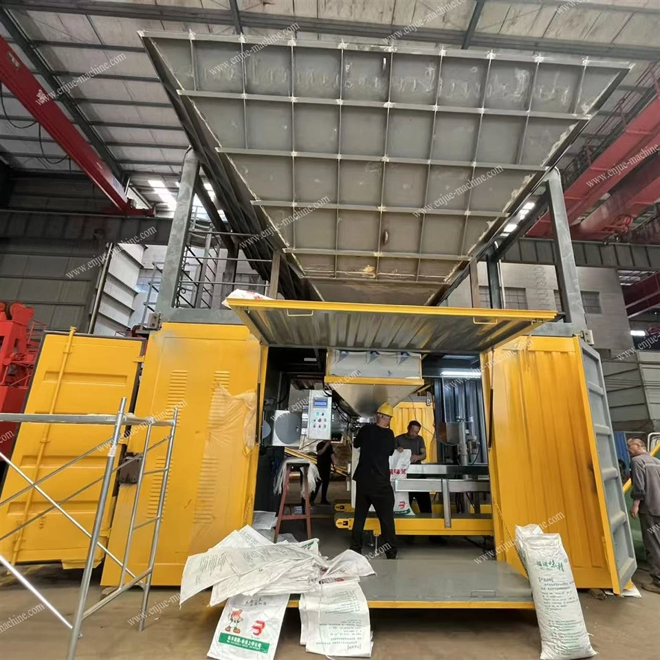 Containerized Mobile Bagging Tshuab